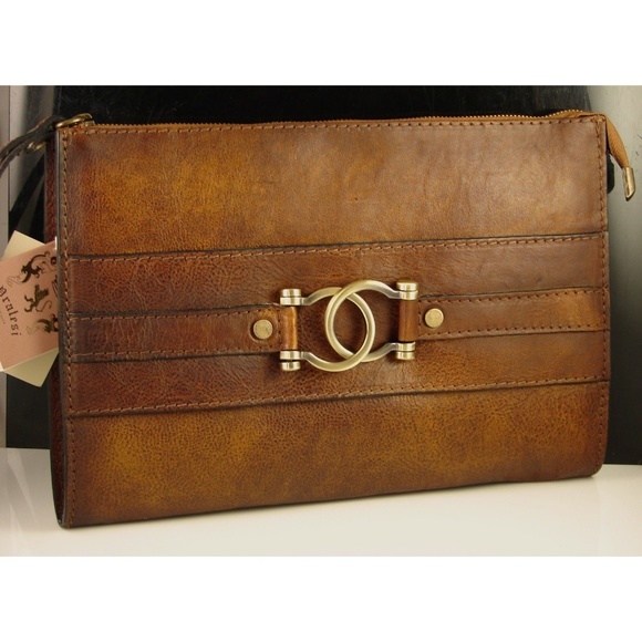 Pratesi-Firenze Handbags - Pratesi-Firenze-Italian-Leather-Clutch LOVE